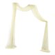thumbnail image 1 of Boda Draping Arbor Drapery Reutilizable Party Telón de fondo Paneles 70x550cm 6 Yard para cumpleaños Escaleras Fiestas tejado Recepción 1x Yotijar cortina de arco de boda, 1 of 10