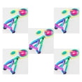 thumbnail image 2 of Transemion Animaux Harnais Réglable Escape Proof Animal Contrôle Marche Sangle d'Entraînement Confortable Coloré avec Clip Boucle 5Set, 2 of 6