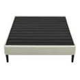 thumbnail image 3 of Modern Essentials Parnell Upholstered Platform Bed Frame, King, Beige, 3 of 7