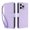 Lightpurple, variant on Compatible with iPhone 12 Pro/12 Wallet Case, [6 Card Slots] PU Leather ID Credit Holder Folio Flip [RFID Blocking] Kickstand Double Magnetic Clasp Phone Cover & Wrist Strap,Green