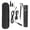 Black, variant on Yajisi Cordless Air Pump Portable Rechargeable Digital Display Tire Inflator with LED Light, 150 PSI, Black (10 inches / 25.4 cm)