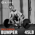 thumbnail image 4 of Disco Bumper 45Lbs Caucho Altera DB-45 Olímpico 2" Diametro, 4 of 4