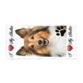 thumbnail image 1 of I Love My Sheltie Beach Towel, 1 of 2