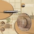 thumbnail image 3 of Acacia Wood 24"  Turntable Organizer for Table Top, Farmhouse Extra Large Round  for Serving Kitchen Countertop Cabinet for Charcuterie Centerpiece, Bathroom Vanity Tray Decor, 3 of 14