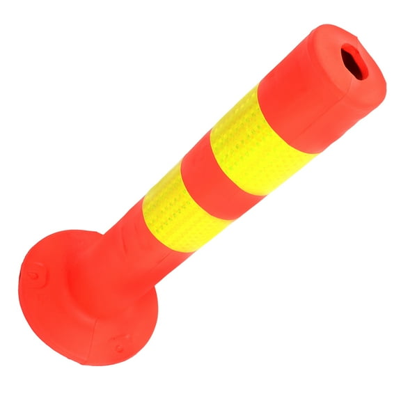 PAMINGONO Versatile Yellow Warning Column neator Post with High Impact PU Material for Traffic Safety