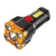 thumbnail image 4 of Linterna recargable LED Proyector portátil de Linterna de cinco núcleos Lámpara de tomas para Senderismo Camping, 4 of 9