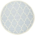 thumbnail image 1 of Safavieh Cambridge 6' Round Hand Tufted Wool Rug, 1 of 2