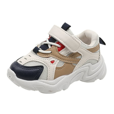 

WZHKSN Baby Girls Boys Infant Beige Sports Shoes 27