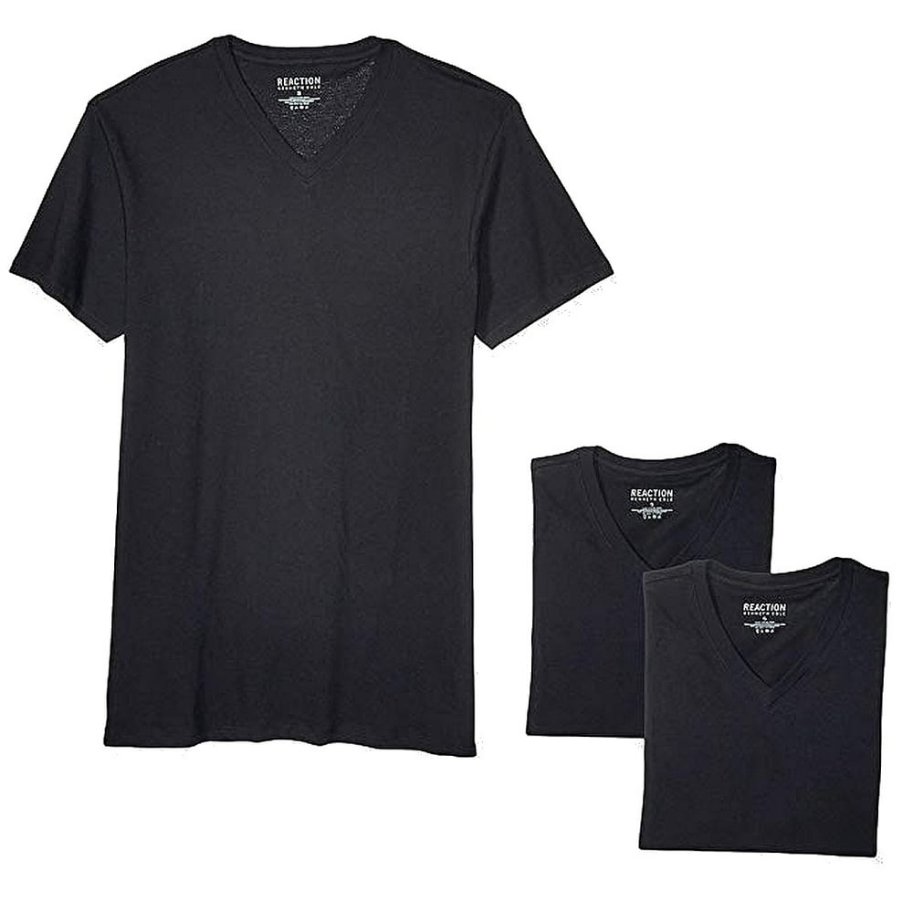 Reaction Kenneth Cole T-Shirts - Mens T-Shirt Large V-Neck Short-Sleeve ...