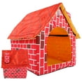 thumbnail image 1 of Pet Supplies, Convenient Pet House, Easy To Clean Foldable And Detachable Design Light For Pets Cat Red, 1 of 8