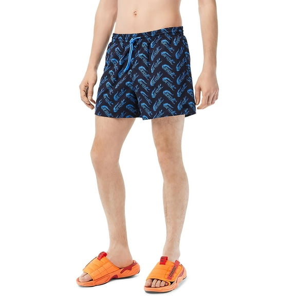 Lacoste Mens Logo  Swim Trunks