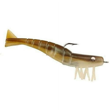 DOA FSH3-3P-406 Shrimp Lure 3 1/4 oz Arkansas Glow 3 Per Pack