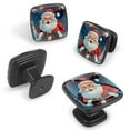 thumbnail image 2 of 4 Pcs Cabinet Handle Drawer Pulls Santa Claus Knobs with Screws Square Furniture Office Cabinet Knob Decoration, 2 of 7