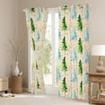 thumbnail image 3 of Castle Fairy Green Tree Blackout Curtains Set of 2 (52x84 Each),Vintage Window Curtains, 3 of 6