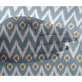 thumbnail image 4 of oneOone Tissu en Viscose Chiffon Imprimé Chevron Ikat BTY 42 Pouces de Large, 4 of 4