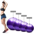 thumbnail image 3 of Yoga Ball, Anti-burst, Thickened, Stability, Balance Ball, Pilates, 3 of 4