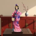 thumbnail image 7 of Jiibva Chinese Style Doll Figure Four Ancient Beauty Statue for Home Decor Compact Ornament for Bookshelves Desks Windowsills Decor, 7 of 7