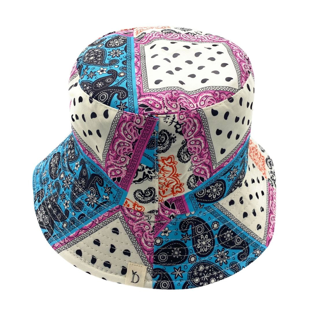 Empire Cove Paisley Bandana Reversible Bucket Hat Fisherman Cap