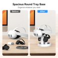 thumbnail image 4 of Soporte para Auriculares de Realidad Virtual para //Quest 3, Soporte Estable para Escritorio y Pantalla, Color Negro, 4 of 7