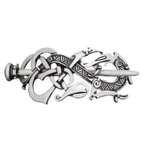 Retro Hairpin Shiny Alloy Hair Vintage Hair Accessories Hair Slide Clip with Stick for Women Girls