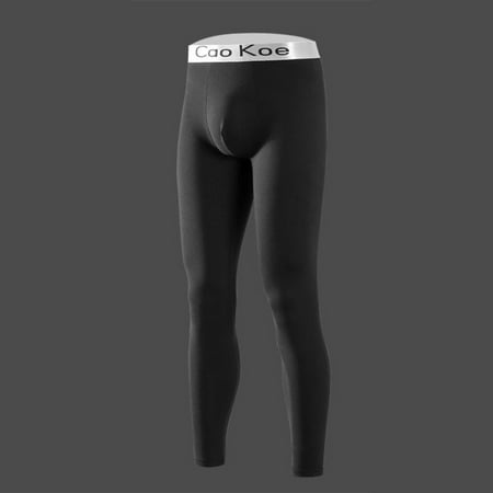 

Mens Thermal Long Johns Soft Underwear Trousers Warm Base Bottoms Leggings Pants