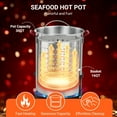 thumbnail image 2 of Freidora para Pavo de 30 Qt, Olla de Aluminio para Mariscos y Vapor, Freidora Exterior Profunda con Regulador 0-5 PSI y Termómetro, Soporte para Estufa de Propano, 2 of 7