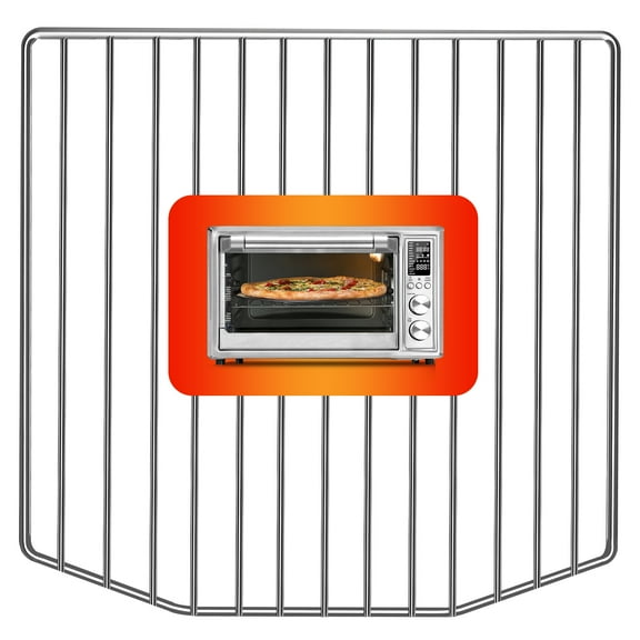 Replacement Air Fryer cooling rack for Cosori Smart 12 in 1 26QT Air Fryer Convection Toaster Oven, 14.1''*11.8'' Air Fryer Stainless Steel Wire Rack Basket Tray Accessories Parts, Dishwasher Safes
