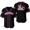 thumbnail image 1 of Traje de béisbol con estampado 3D de letras de Hello Kitty, jersey de manga corta, cuello redondo, cárdigan con botones, traje de bola fino, 1 of 4