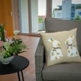 thumbnail image 2 of 16" Floral Bunny Easter Pillow, 2 of 4