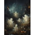 thumbnail image 1 of Dark Academy-carteles góticos Vintage, impresiones, calabaza escalofriante, en la selva elfo, pintura en lienzo, pared de Halloween, decoración del hogar, imagen, 1 of 4