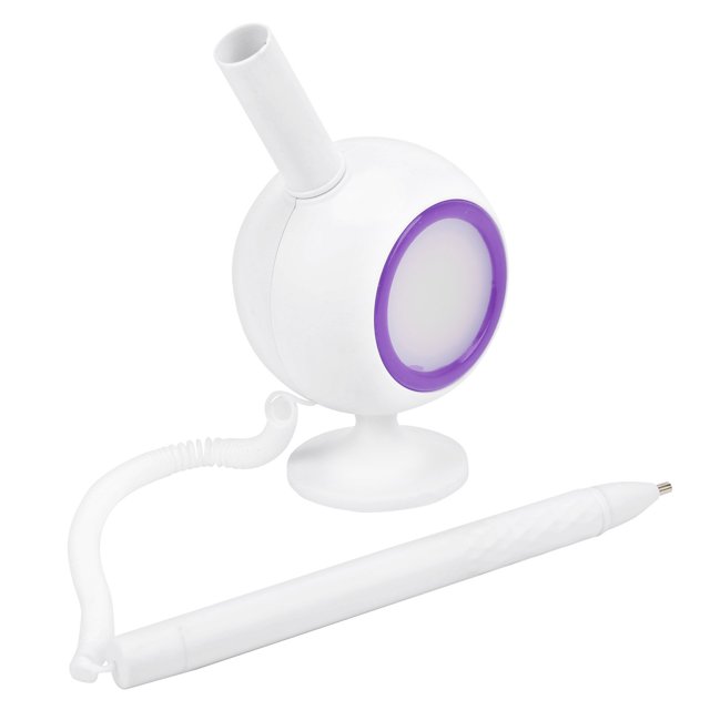 Bolígrafo iluminado para pintura de diamantes, utiliza fácilmente bolígrafos brillantes y ligeros para manualidades, color morado