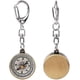 thumbnail image 1 of Compass Keychains, 2pcs Vintage Keyring Pendant Zinc Alloy Pocket Compass Keychains For Outdoor Navi, 1 of 4