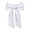 White, variant on 55inch Wreath Decorative Ribbon, Wide Elegant Seasonal Hanging Streamer, Versatile Wreath Sash Bow for Year-Round Front Door Home Decoration