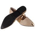 thumbnail image 4 of BRIGHTFUFU 1 par de zapatos desnudos planos puntiagudos de verano elegantes zapatos de mujer soltera antideslizantes con perlas, 4 of 7