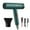 Green-B, variant on High-Power Electric Hair Dryer, Newly Portable Home Hair Dryer Hot Wind Comb, Fashion Hair Salon Blowing Comb for Home Salon & Office
