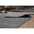 thumbnail image 4 of EORC Handmade Wool Dark Grey Contemporary Transitional Rome Rug, 4 of 9