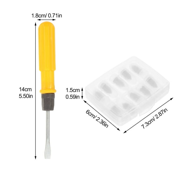 LEXSOMEO 1 Set Tire Plug Kit Tire Repairing Nail Automotive Car Tire Repair Tire Plug