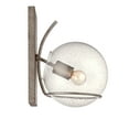 thumbnail image 1 of Varaluz - Watson - 1 Light Wall Sconce - Silver Age Finish with Clear Seedy Recycled Glass, 1 of 5