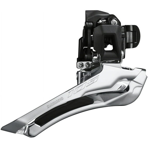 Shimano 105 FD-R7100-BS Front Derailleur - 12-Speed, Double, 31.8/28.6mm Band Clamp, Down-Swing, Down-Pull, 52t Max