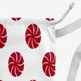 thumbnail image 3 of Simply Daisy Whirl of The Season Geometric 28 x 36 in Red Laundry Bag, 3 of 3