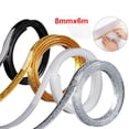 thumbnail image 6 of Wall Floor New Bathroom Waterproof PVC 6M Ceramic Tile Seam Tape Ceiling Edge Strips Beautiful Seam Tapes Mildew Proof Gap Tape SILVER, 6 of 8