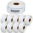 thumbnail image 1 of BETCKEY - Compatible DYMO 30252 (1-1/8" x 3-1/2") Address & Barcode Labels - Compatible with DYMO Labelwriter 450, 4XL, NOT Fit 550 & 5XL [10 Rolls/3, 1 of 8