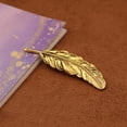 thumbnail image 4 of Broche Grande Tono de Bronce Aleación Metal Metal Vintage Style Breastpin, 4 of 9