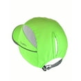 thumbnail image 4 of C.C Ponycap Messy High Bun Ponytail Water Resistant Adjustable Mesh Reflective Sporty Baseball Cap, Neon Lime, 4 of 4
