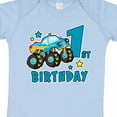 thumbnail image 4 of Inktastic 1st Birthday Monster Truck Boys Baby Bodysuit, 4 of 5