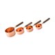 thumbnail image 1 of Juego de 4 tazas medidoras de acero inoxidable antiescaldaduras, medidor de cocina profesional C, 1 of 9