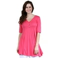 thumbnail image 1 of Women's Elbow-Length Sleeve Tunic, 1 of 6