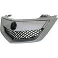 thumbnail image 2 of Grille Assembly Compatible With 2010-2013 Acura MDX Painted Silver Shell and Insert, 2 of 3