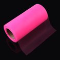 thumbnail image 2 of Rollo de tul carrete de papel de seda colorido artesanía decoración para fiesta de boda rosa oscuro Hugtrwg Para estrenar, 2 of 6