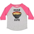 thumbnail image 3 of Inktastic Miso Cute with Miso Soup Boys or Girls Toddler T-Shirt, 3 of 5
